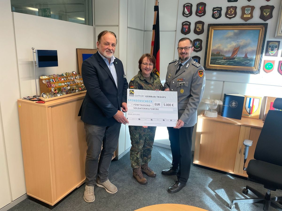Support German Troops e.V. unterstützt das Soldatenhilfswerk
